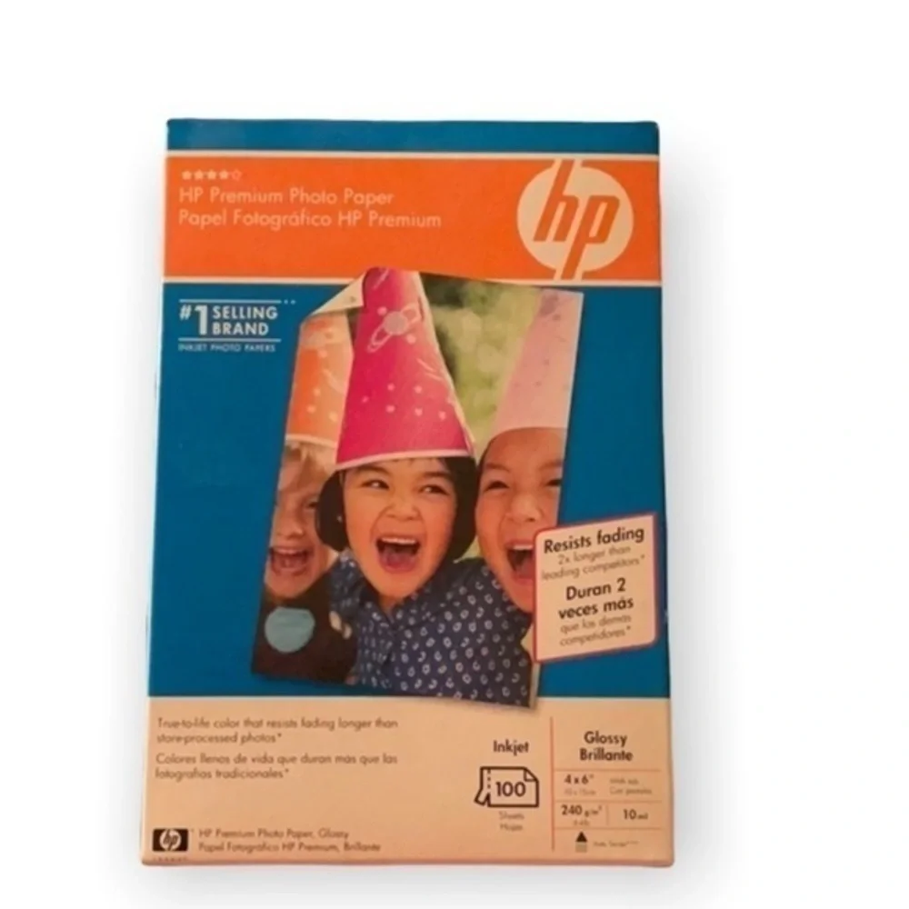 HP Premium Photo Printer Picture Paper NEW 100 sheets
